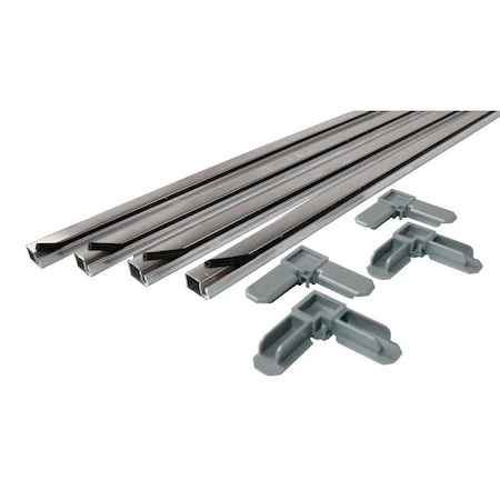 Prime-Line Prime-Line Mill Aluminum 5/16 in. W X 3/4 in. L Screen Frame Kit 1 pk PL7805